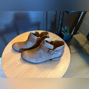 Chic Brown Ankle Booties